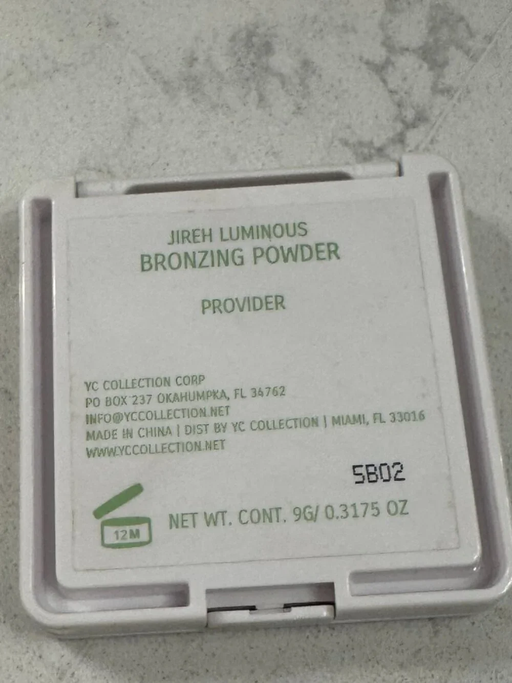 YC Collection Jireh Luminous Bronzing Powder